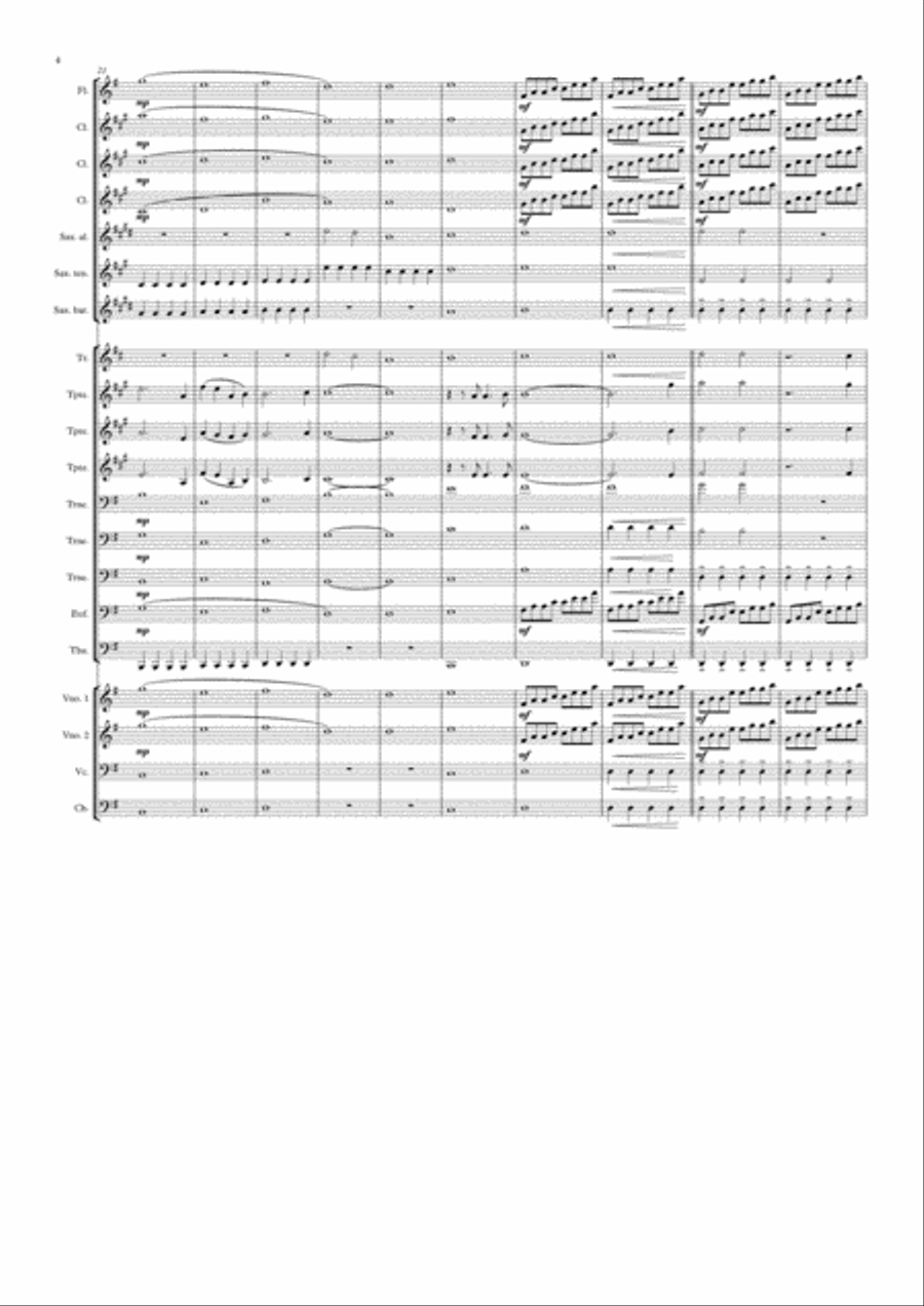 Uefa Champions League Team Concert Band scores gallery preview page 4