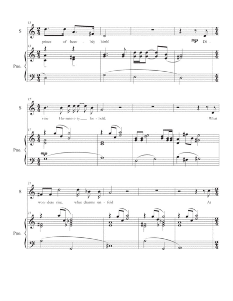 A Hymn to Humanity Voice scores gallery preview page 3