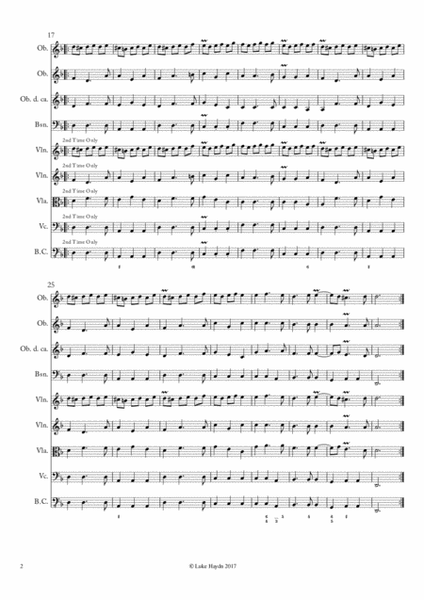 La Folies d'Espagne - Jean-Baptiste Lully - Full Score and Parts