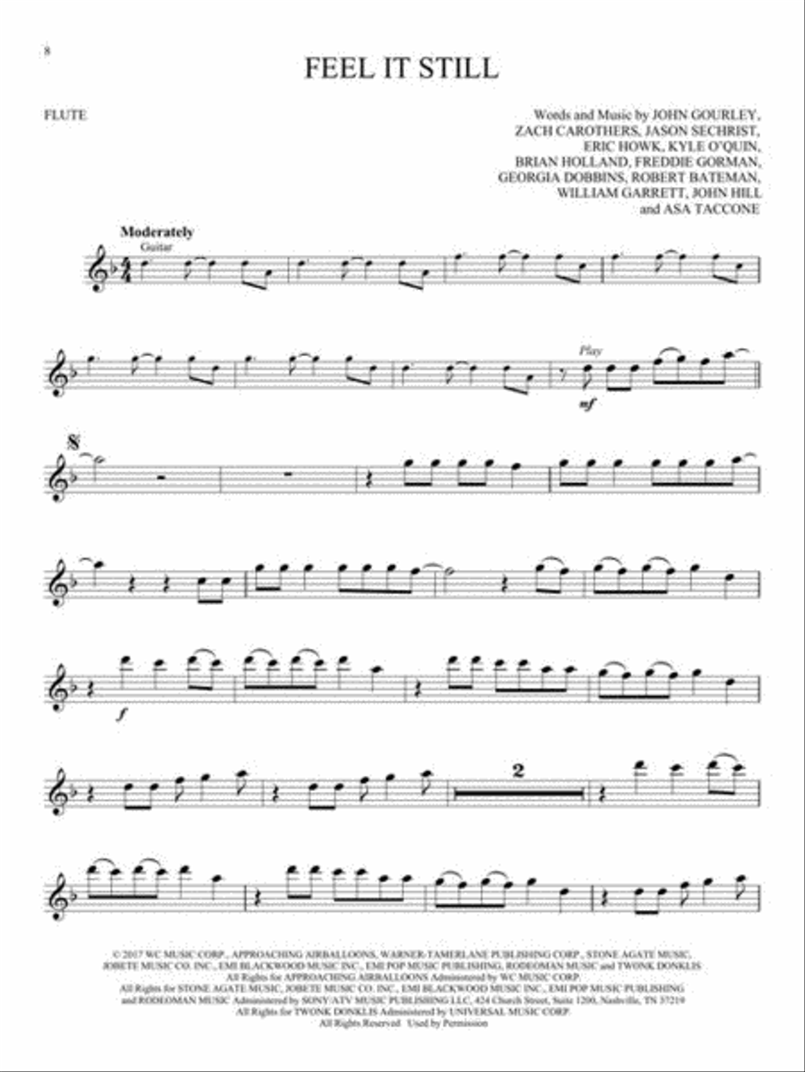 Stadium Rock for Flute Flute Solo scores gallery preview page 5