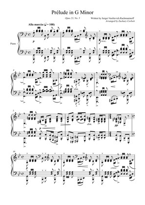 Prelude in G Minor Op. 23 No. 5