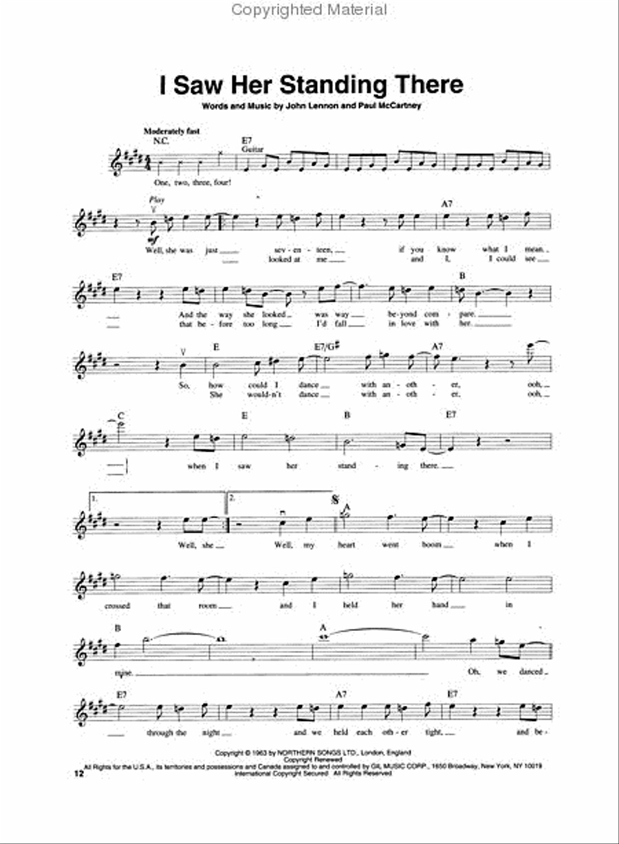 Lennon & McCartney Lennon & McCartney Violin Solo scores gallery preview page 4