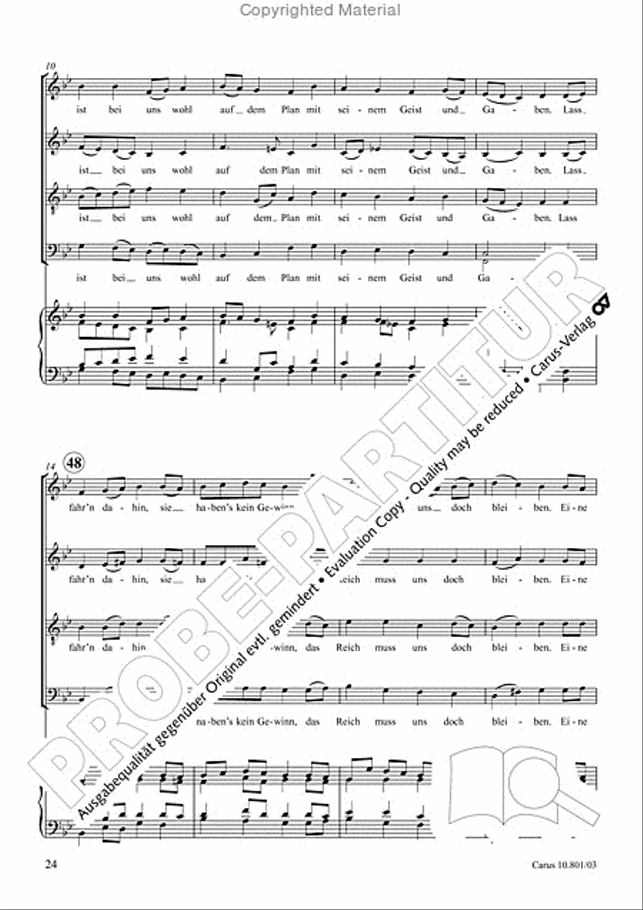 Ein feste Burg ist unser Gott TB scores gallery preview page 25
