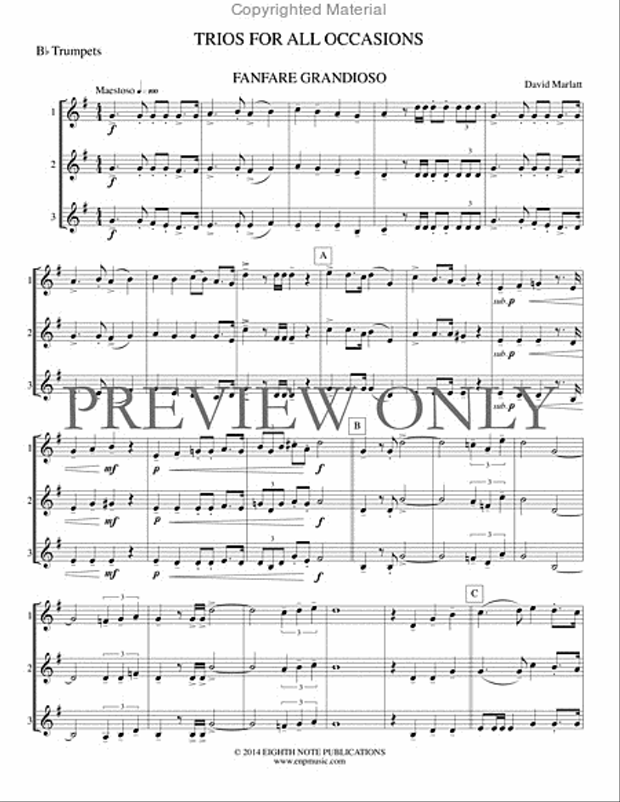 Trios for All Occasions Small Ensemble scores gallery preview page 2
