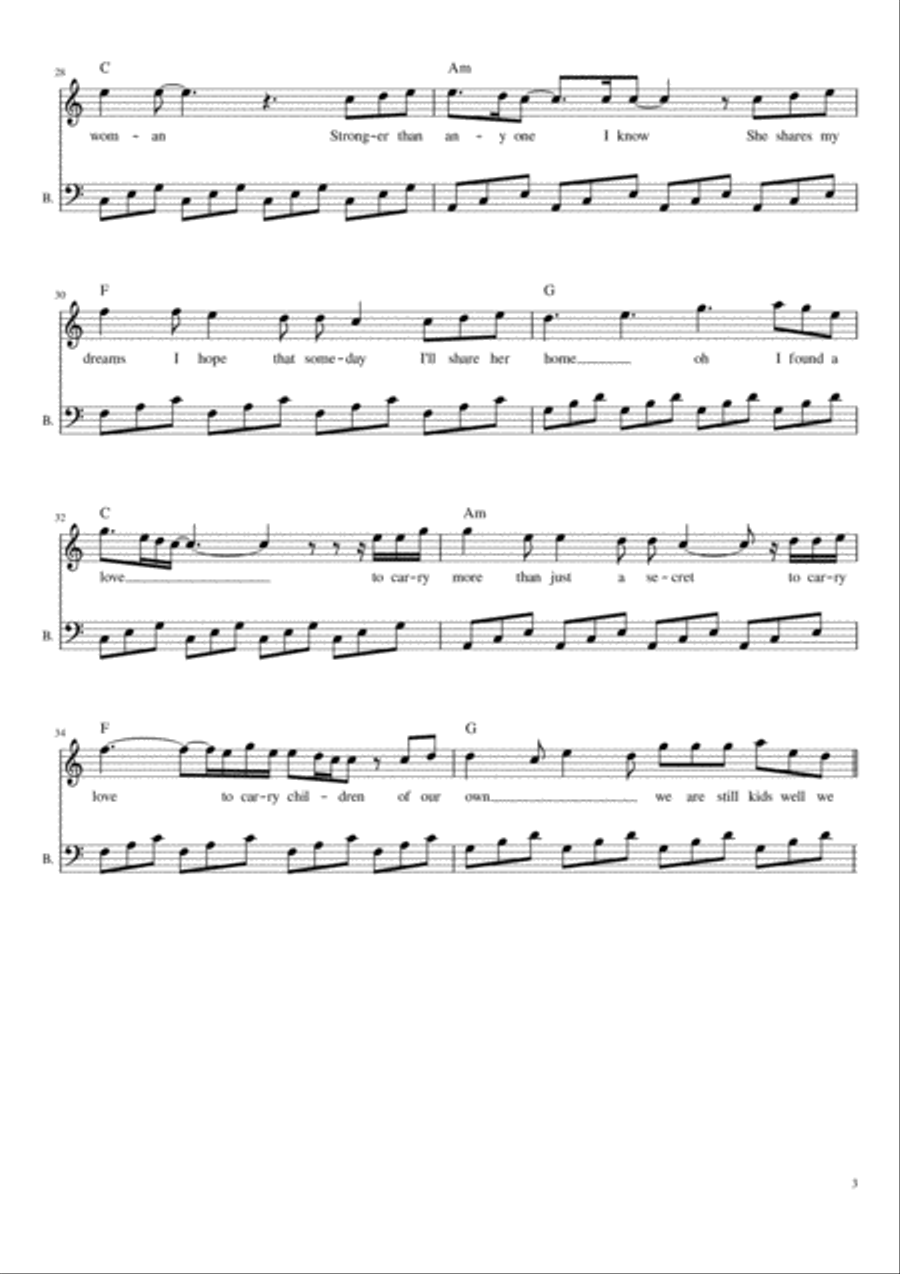 Perfect Piano Solo scores gallery preview page 3
