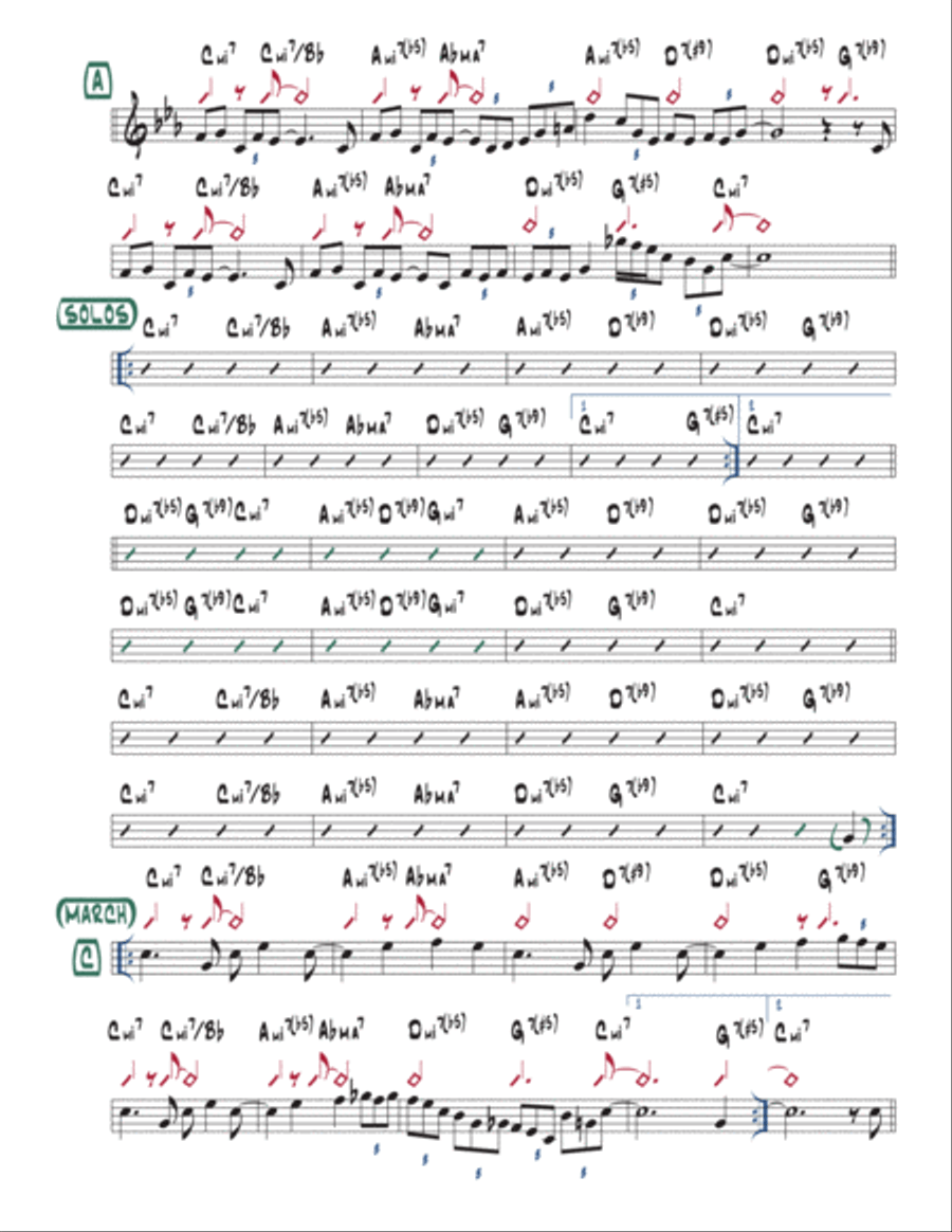 Dat Dere Voice scores gallery preview page 2