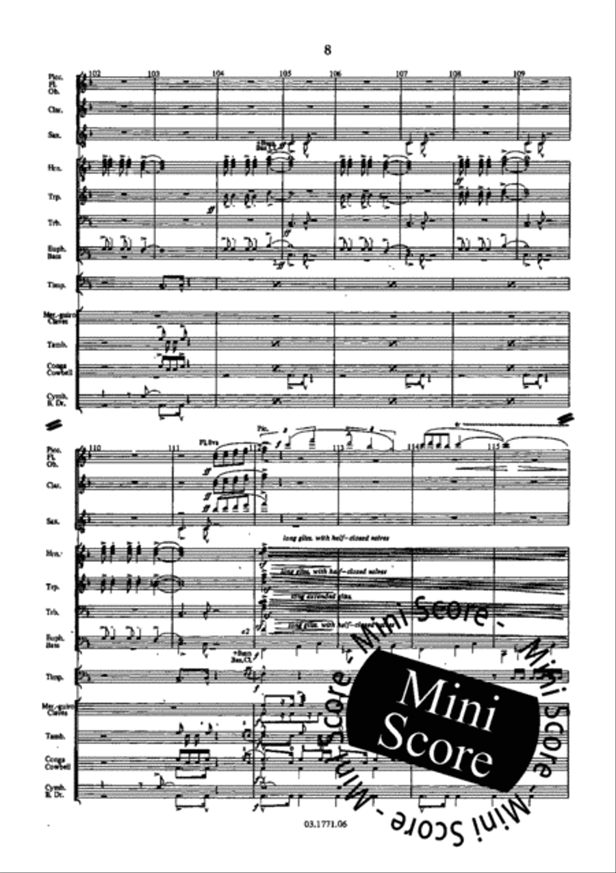 Eviva Caecilia Big Band scores gallery preview page 10