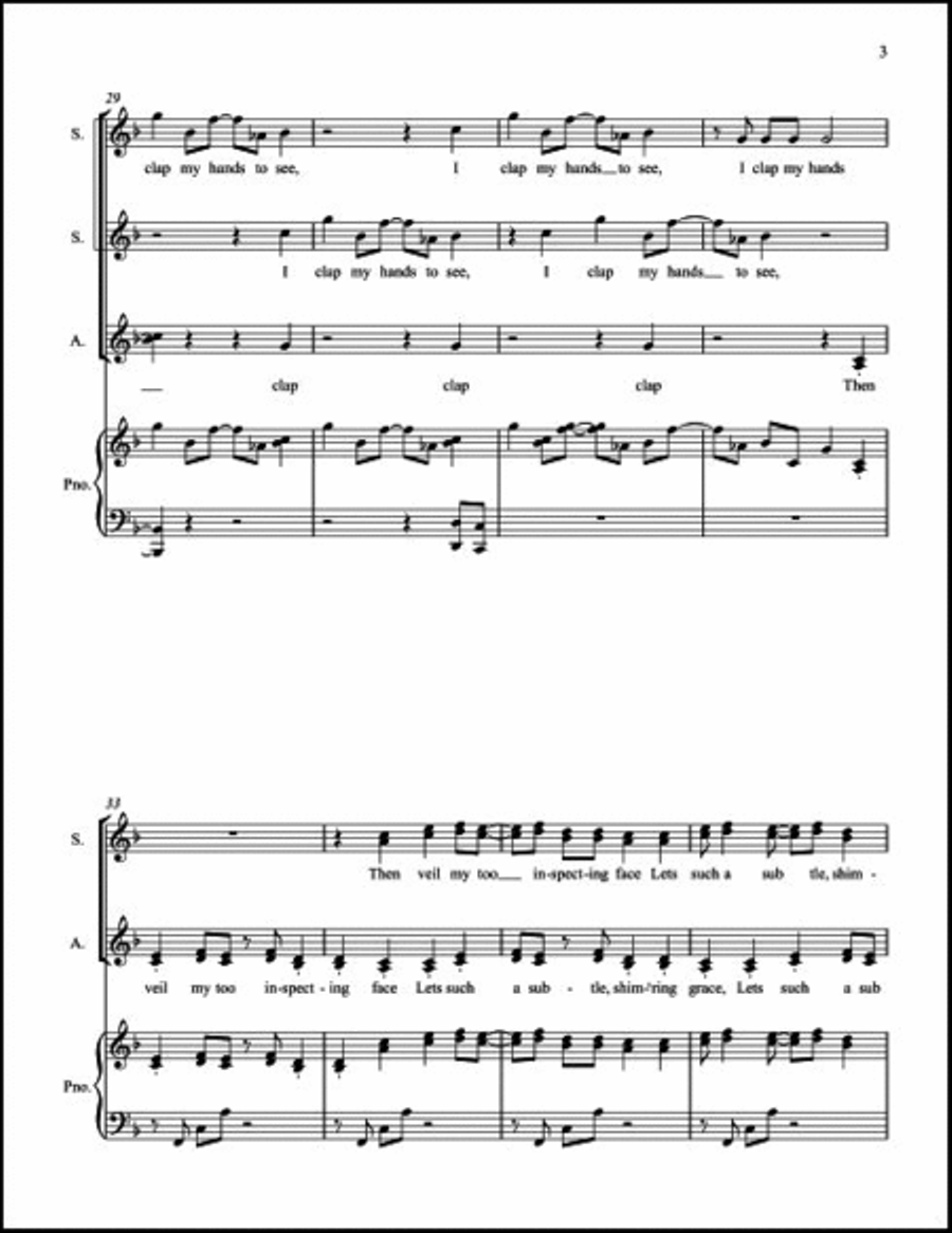 Four Nature Canticles SSAA scores gallery preview page 5