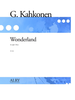 Book cover for Wonderland for Flute Choir
