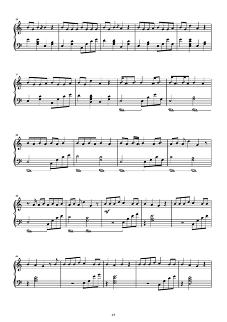 Like This Like This Piano Solo scores gallery preview page 2