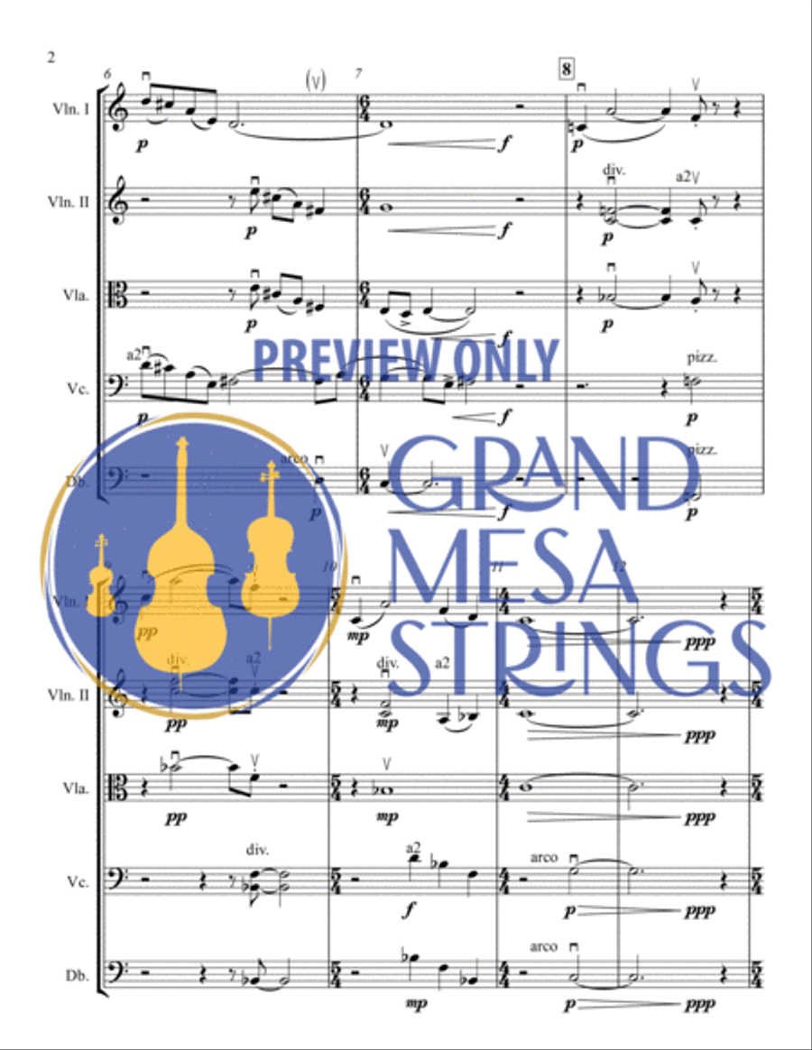 Springtide Springtide String Orchestra scores gallery preview page 3