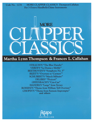 Book cover for More Clapper Classics