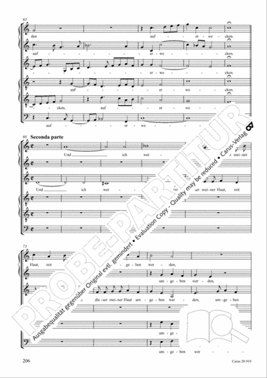 Opera varia I. Works with 1-7 parts (Complete edition, vol. 19) [Werke mit 1-7 obligaten Stimmen] Score scores gallery preview page 263