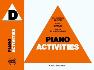 Book cover for Music Pathways - Piano Activities D