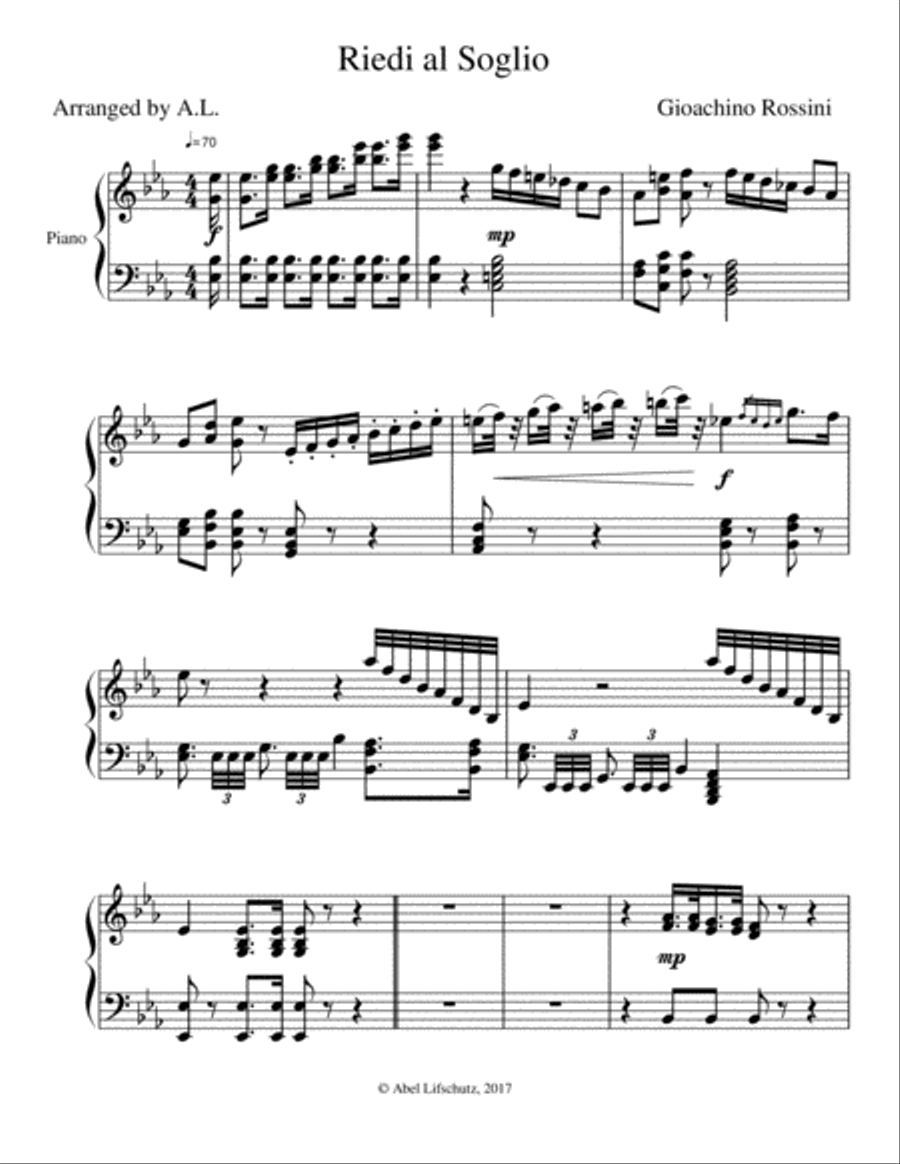 Riedi al Siglio Clarinet Solo scores gallery preview page 5