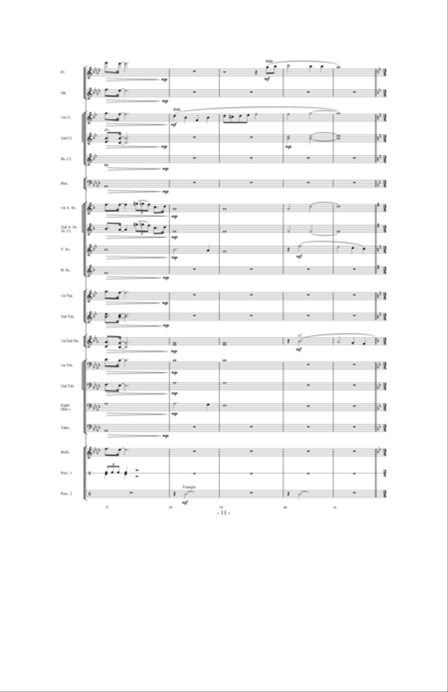 Camp Meetin' Concert Band scores gallery preview page 10