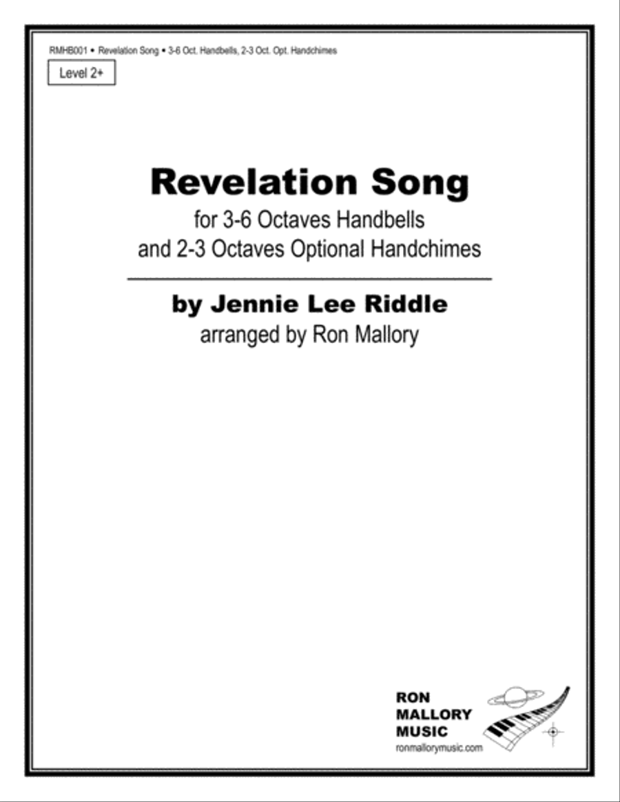 Revelation Song Handbell Choir scores gallery preview page 1