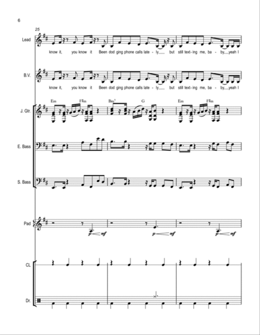Kinda Crazy Small Ensemble scores gallery preview page 6