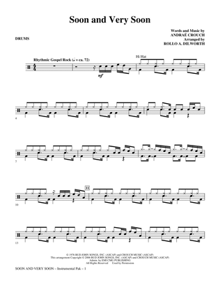 Soon And Very Soon (arr. Rollo Dilworth) - Drums