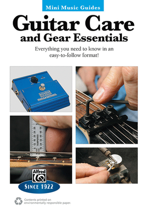 Book cover for Mini Music Guides -- Guitar Repair & Maintenance