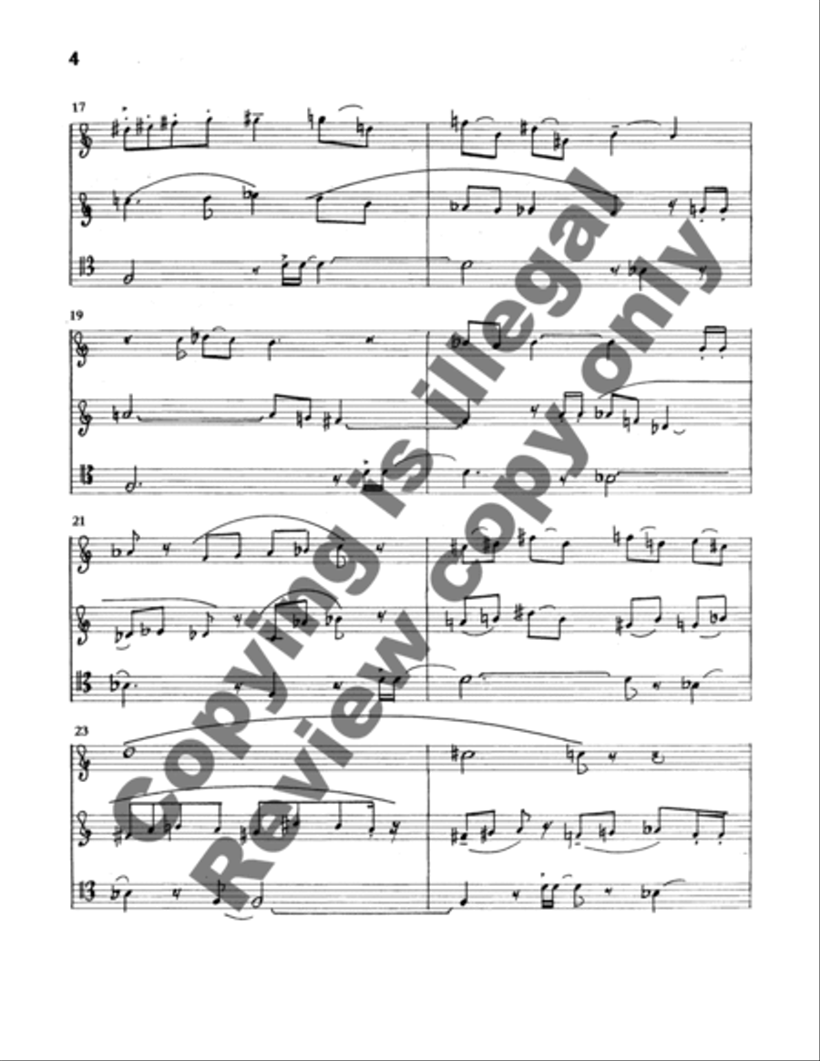 Aperitif for a Feast of Music Brass Trio scores gallery preview page 8