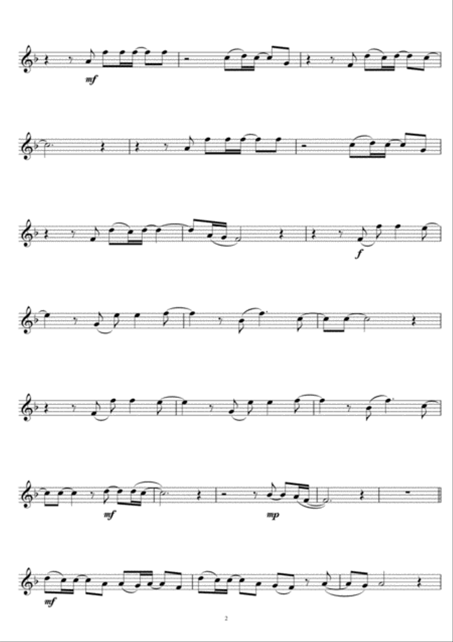 Babylon Clarinet Solo scores gallery preview page 2