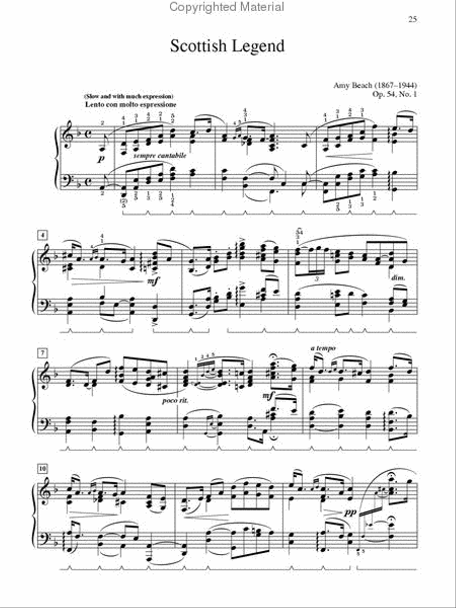 Anthology of Romantic Piano Music with Performance Practices in Romantic Piano Music Piano Solo scores gallery preview page 3