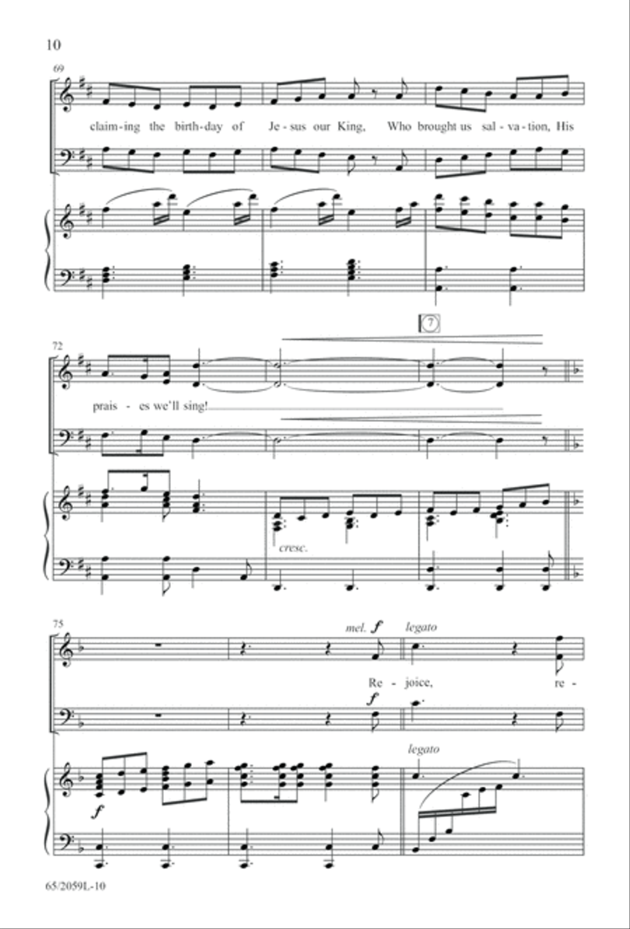 The Christmas Story The Christmas Story 3-Part scores gallery preview page 11