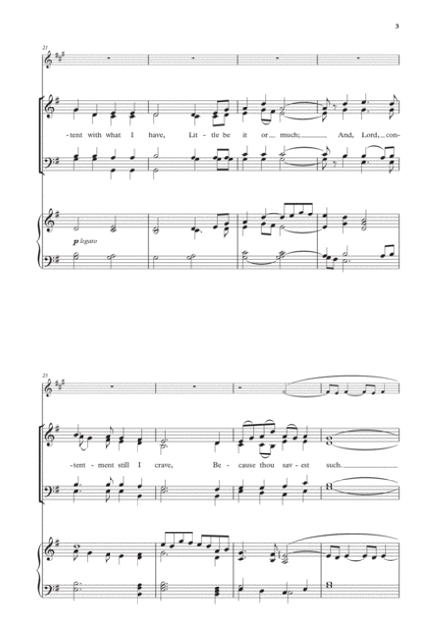 He that is down need fear no fall (The woodcutter's song) 4-Part scores gallery preview page 3