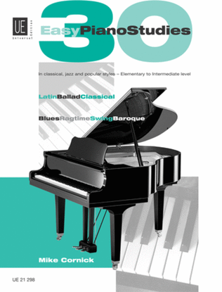 Book cover for 30 Easy Piano Studies