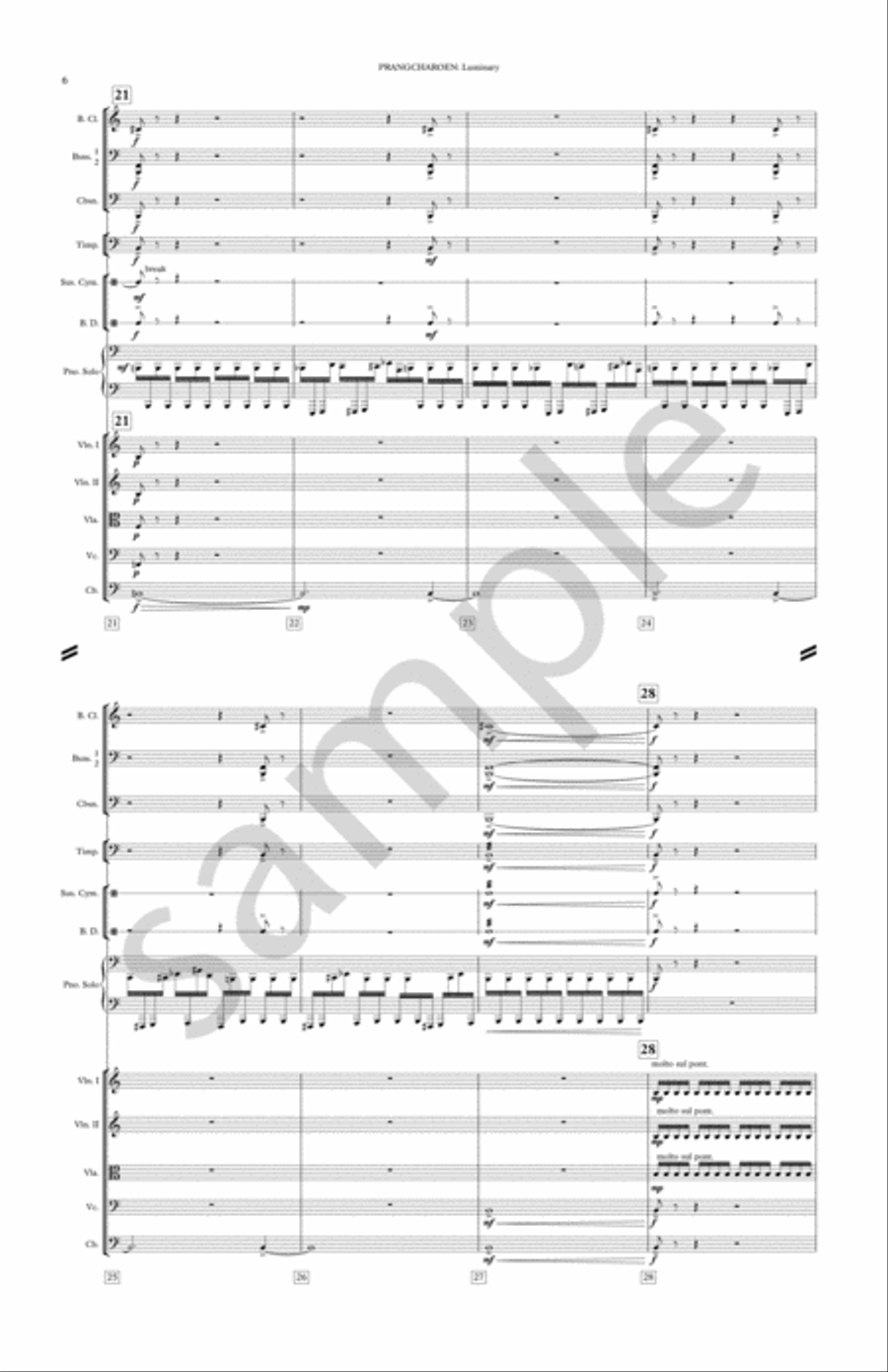 Luminary Orchestra scores gallery preview page 7
