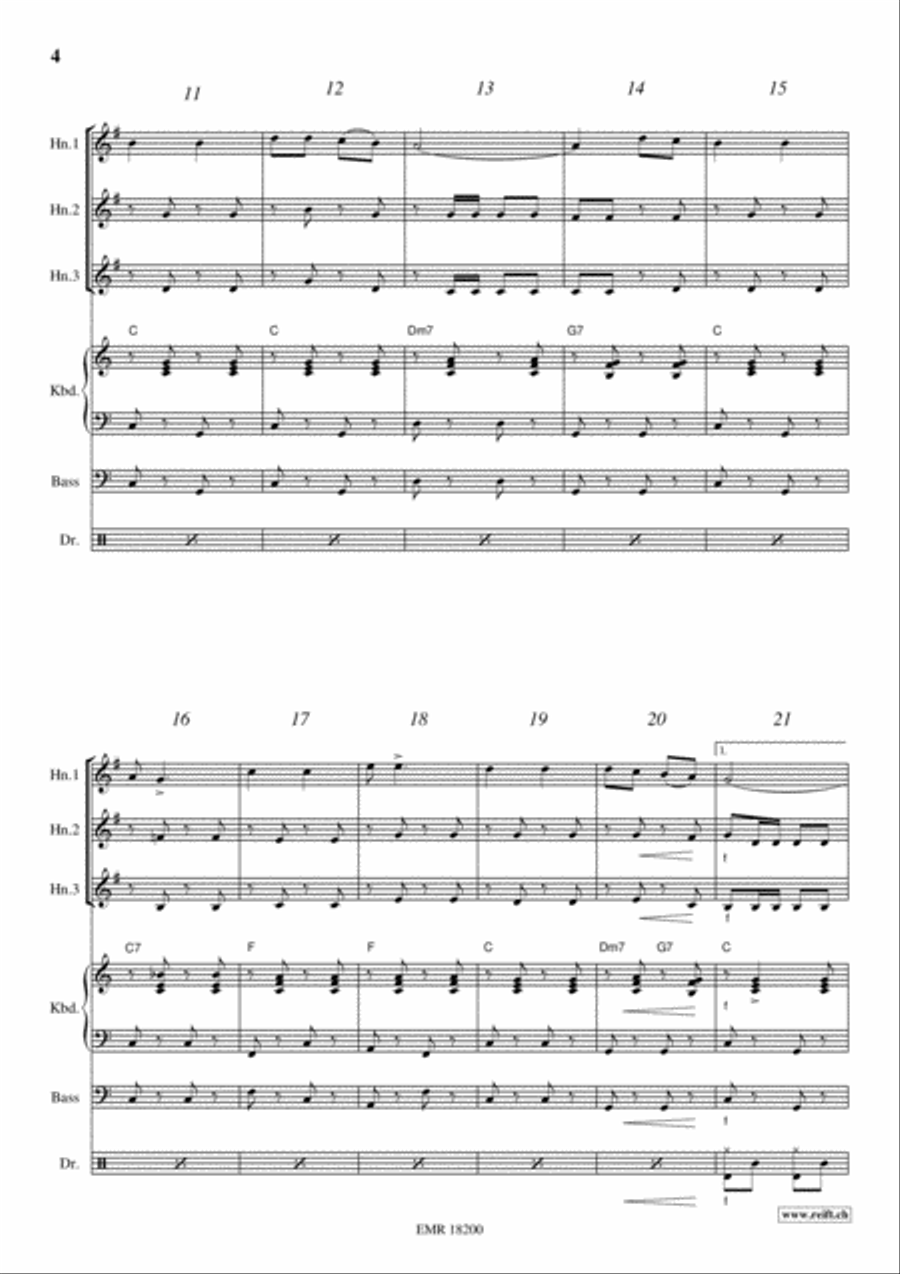 Franky And Johnny Horn scores gallery preview page 4