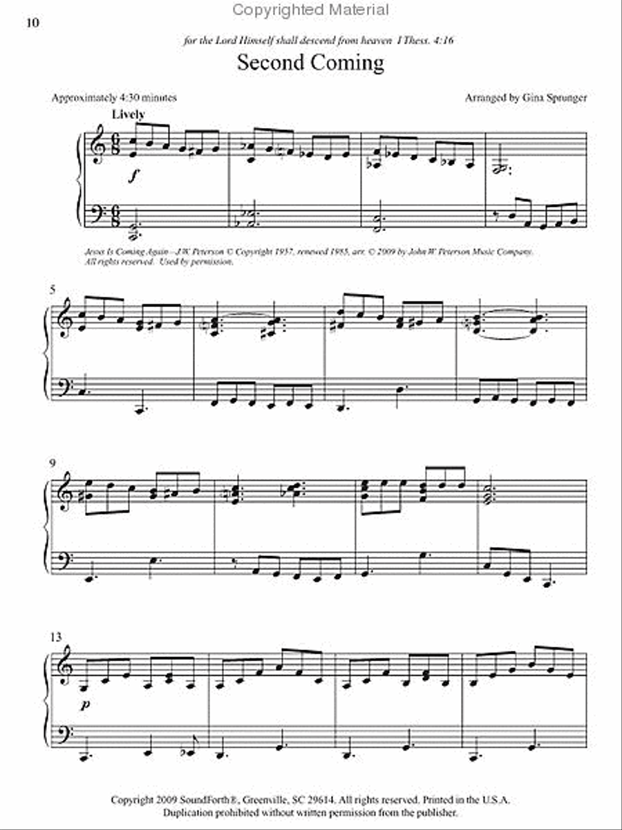 Piano Preludes II Piano Preludes II Piano Solo scores gallery preview page 4