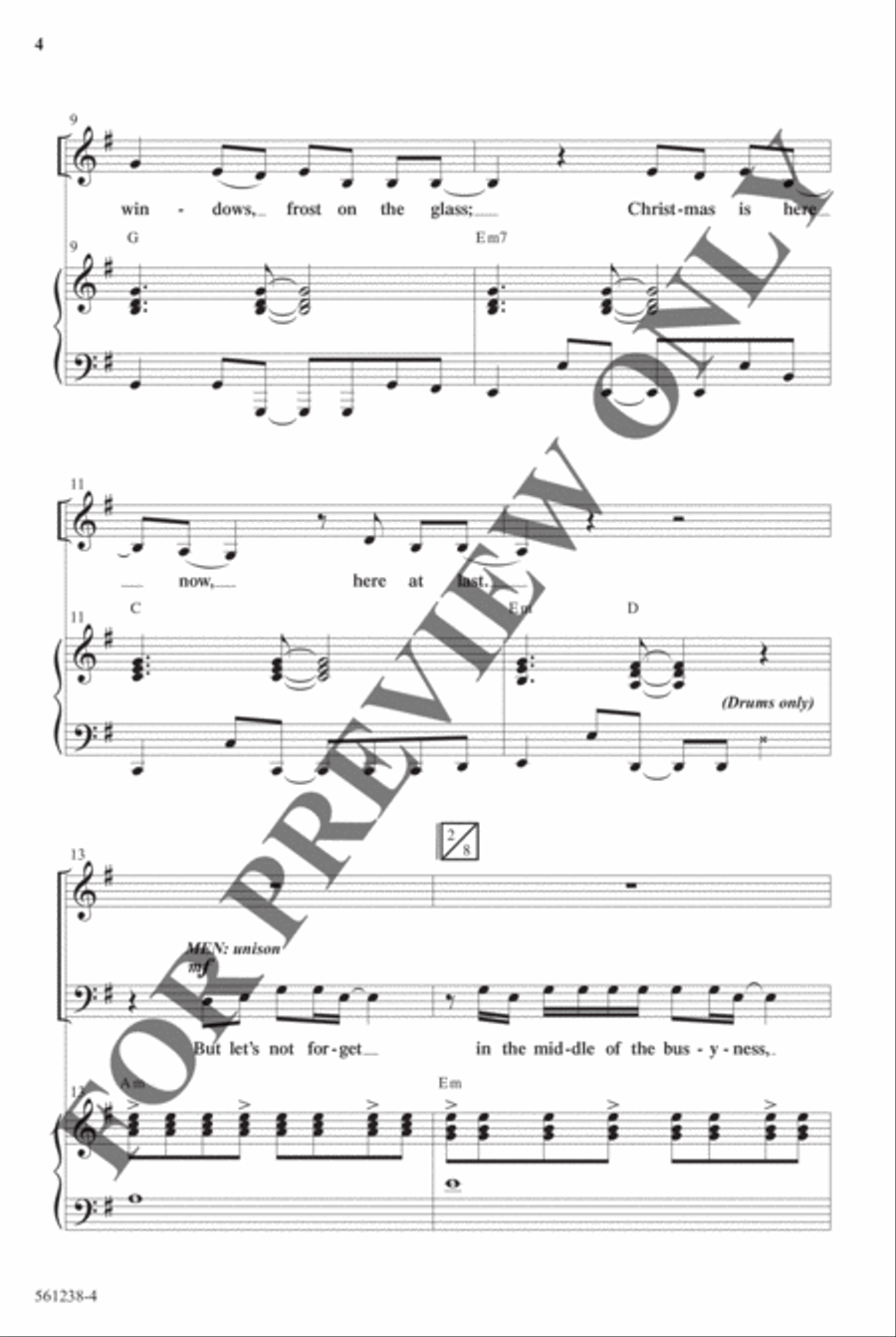 New Christmas Anthem Pak Vol 1 - Anthem Preview Pak Hymn Anthems scores gallery preview page 4