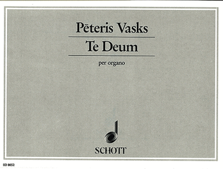 Book cover for Te Deum Organ Solo