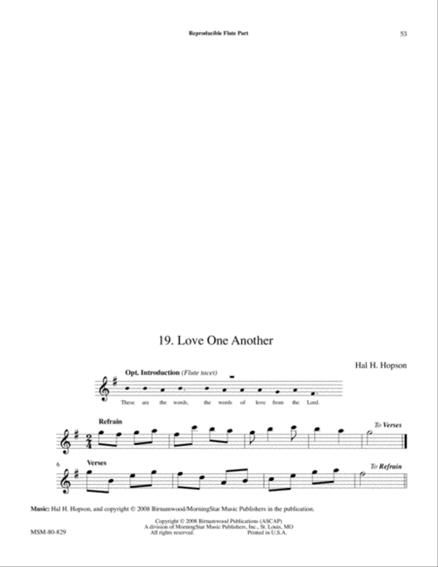 Love One Another 4-Part scores gallery preview page 2
