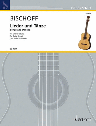 Book cover for Lieder Und Tanze Auf Die Lauten