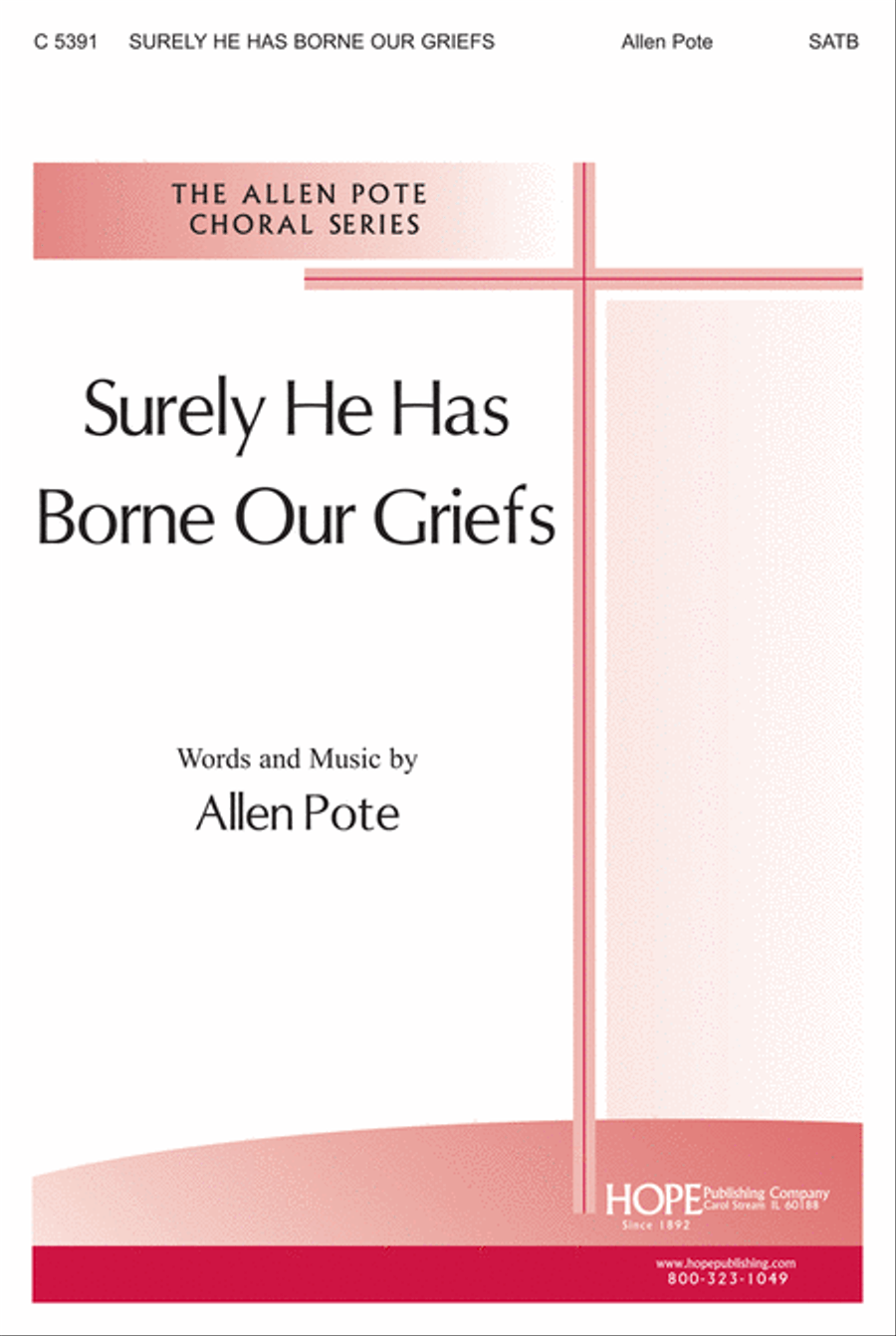 Surely He Has Borne Our Griefs 4-Part scores gallery preview page 1