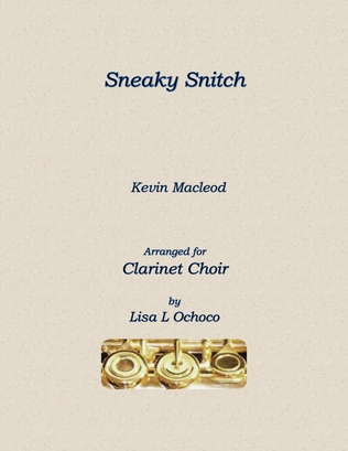 Book cover for Sneaky Snitch