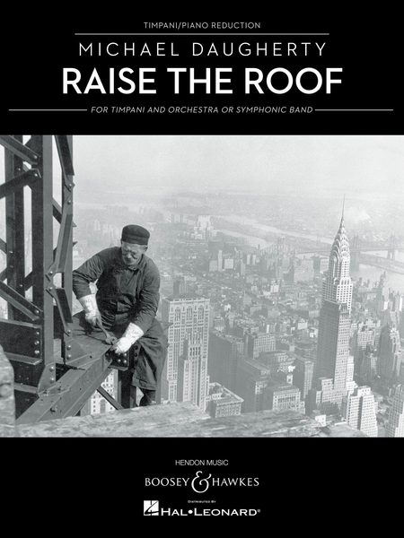 Raise The Roof by Michael Daugherty Piano Accompaniment - Sheet Music