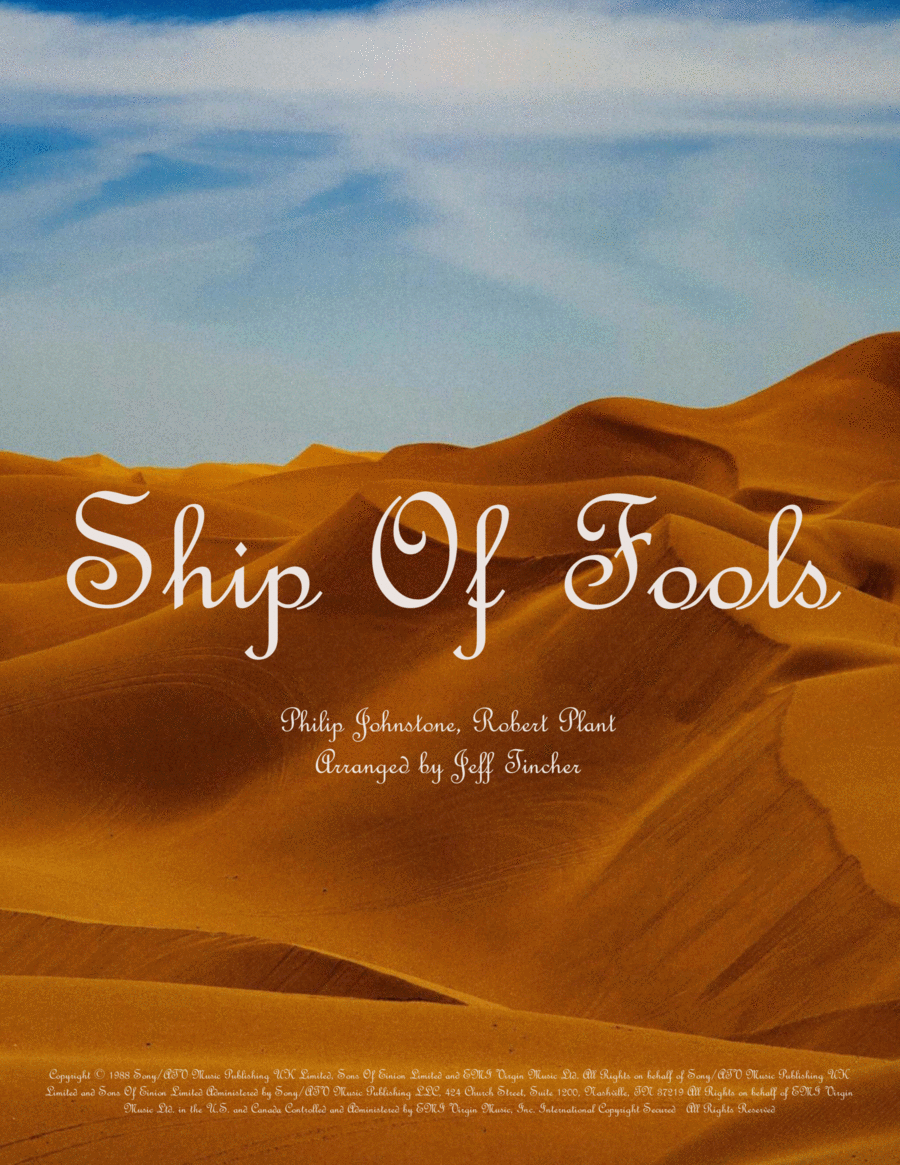 Ship Of Fools Ship Of Fools Voice scores gallery preview page 1
