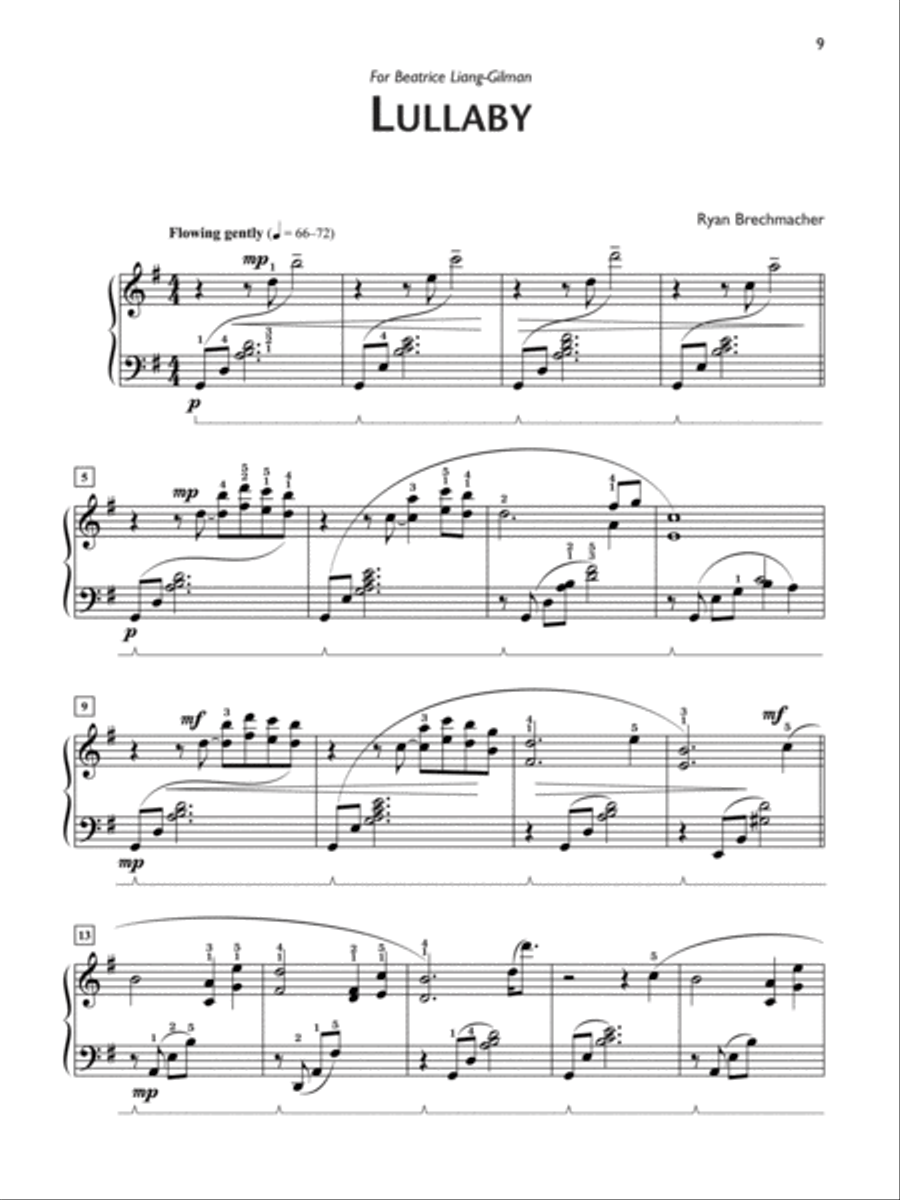 Three Preludes (for right hand alone) Piano Solo scores gallery preview page 4