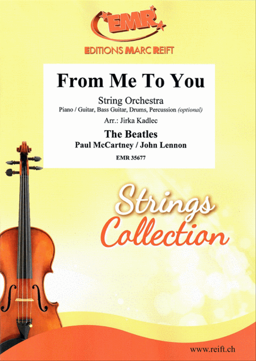 From Me To You String Orchestra scores gallery preview page 1