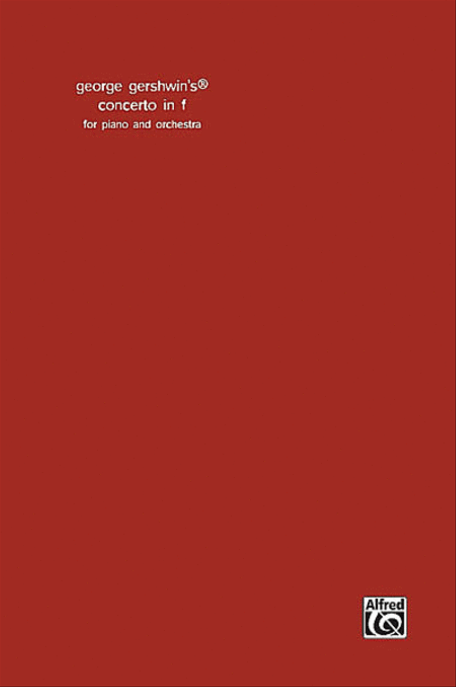 Concerto in F Concerto in F Full Orchestra scores gallery preview page 1