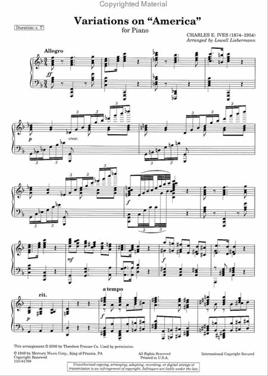 Variations on Variations on