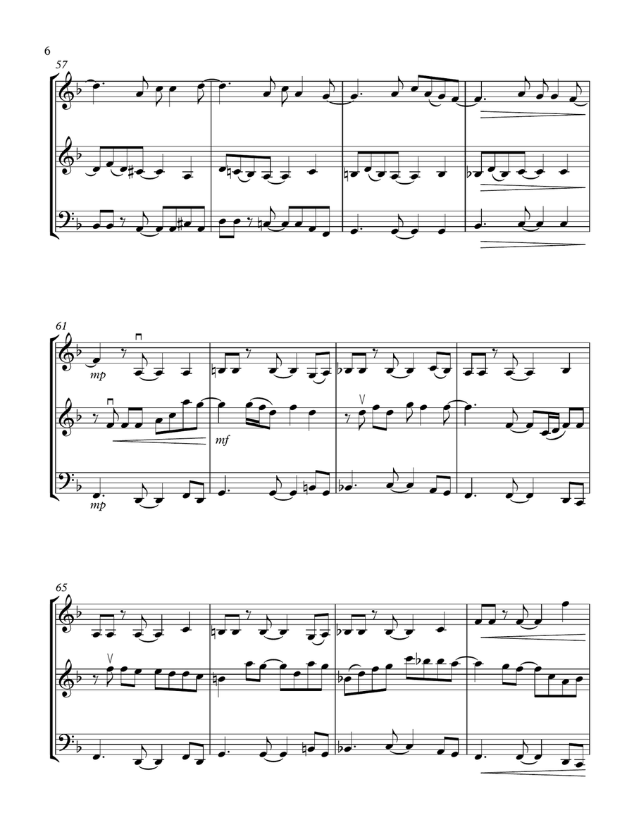 Everything String Trio scores gallery preview page 6
