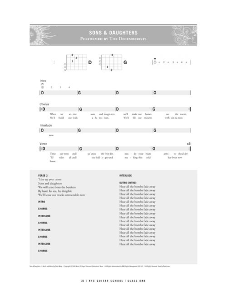 NYC Guitar School Book 1 NYC Guitar School Book 1 Guitar scores gallery preview page 10