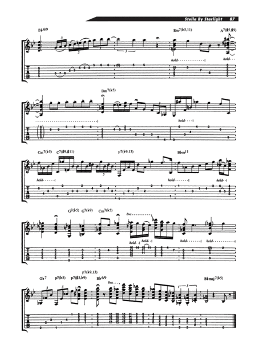 Joe Pass -- On Guitar Electric Guitar scores gallery preview page 88