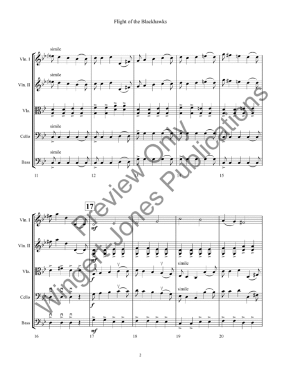 Fields of Gold Days of Sun String Orchestra scores gallery preview page 5