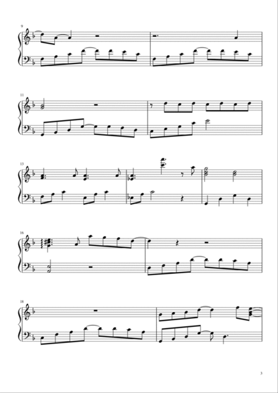 City Of Stars Harp scores gallery preview page 3